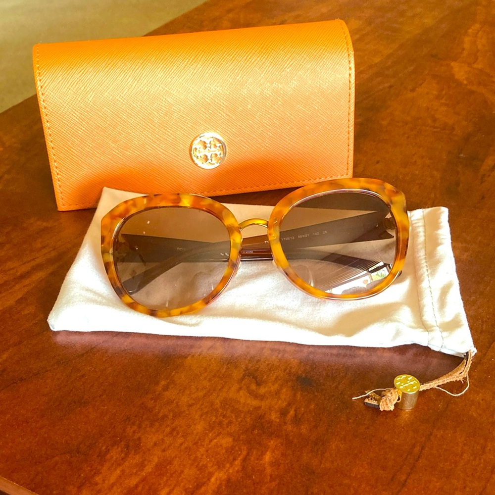 Tory Burch Tortoise Sunglasses